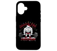 Frosty the Swoleman Deadlift - Funny Christmas Powerlifting Case for iPhone 16