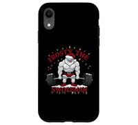 Frosty the Swoleman Deadlift - Funny Christmas Powerlifting Case for iPhone XR