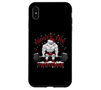 Frosty the Swoleman Deadlift - Funny Christmas Powerlifting Case for iPhone XS Max