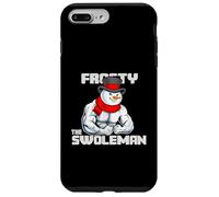 Frosty the Swoleman - Funny Muscular Snowman Christmas Gym Case for iPhone 7 Plus/8 Plus