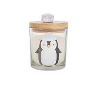 Frosty Vanilla Penguin Candle - Charming Winter Decor, Scented with Sweet Vanilla, Handcrafted Design, Gift for Holidays and Home Ambiance