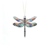 FrostyFlair Crystal Dragonfly Suncatcher Decor, Window Suncatcher, Crystal Light Catcher, Sun Catcher, Hanging Crystals