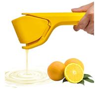 FrostyFlair Lemon Press, Manual Juicer & Citrus Press, Hand Press for Lemons & Oranges, Very Durable, Easy to Use, Lemon Squeezer for Freshly Squeezed Juice