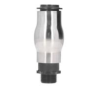 Frothy Nozzle, G1 Male Thread Frothy Jet Fountain Nozzle 304 Stainless Steel Foam Water Spray Head for Garden Pond Lake