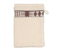 frottana Fjord wash Glove, made of 100% cotton, Ivory, 20 x 15 cm