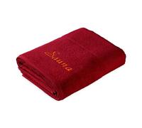 Frottana Pearl Sauna Towel, made of 100% cotton, Ruby, 80 x 200 cm