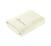 Frottana Pearl Sauna Towel, made of 100% cotton, Ivory, 80 x 200 cm