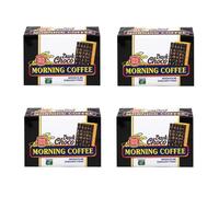 Frou Frou CHOCO DARK Morning Coffee Chocolate Biscuit Cakes - 4 Packs of 100g