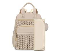 FROVOL Diaper Bag Backpack - Baby Bag for Moms Dads with Changing Pad, Stroller Straps, Pacifier Case, Baby Essentials Travel Bags for Boys Girls Nylon Diaper Backpack Cute