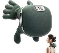 FROVOL Siaasoo Massage Master for Shoulder, Neck, Lower Abdominal, Airlandolists Neck and Shoulder Massager with Heat, Simulated Human Hand Cervical Trapezius Neck Massager Pillows
