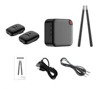 FROVOL Upgraded Air Drumsticks with Speaker, Virtual Drum Sticks, Electronic Drum Set & Pedals & Bluetooth Adapter & 8 Sounds, 3D Motion Sensing RGB, for Home & Party Adults, Kids