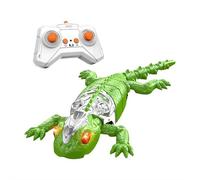 FROVOL Wall Crawler Gecko RC Toy for Kids, Rechargeable Remote Control Lizard Wall Climbing Toy with LED Eyes, Dual Mode Floor & Wall Driving, Christmas Birthday Gift for Boys Girls Ages 3+