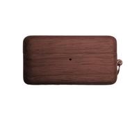 FROVOL Walnut Wood Protective Case For Technics EAH-AZ100 Bluetooth Charging Sleeve Box Headphone Hard Cover