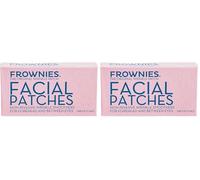 Frownies Anti-Wrinkle Patches for Forehead & Between Eyes. 144 Original Facial Wrinkle Smoothers. Prevent Wrinkles, Reverse signs of ageing Naturally (Pack of 2)