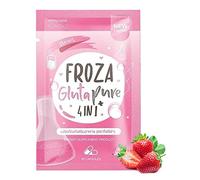 Froza Gluta Pure Natural & Organic Glutathione Coenzyme Q10 Vitamin C & Alphalipoic Acid Straberry Extract Flavoured Capsules - 60 Capsules