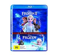 Frozen 1 & 2 - 2 Movie Collection Box Set Duo Blu-ray