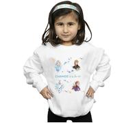 Frozen 2 Change Is In The Air Sweatshirt Disney White 5-6 Years