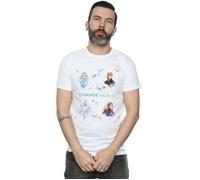 Frozen 2 Change Is In The Air T-Shirt Disney White 5XL