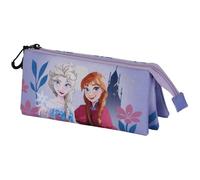 Frozen 2 Dear-Triple Pencil Case, Lilac, 23 x 11 cm