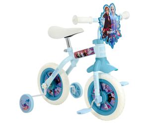 Frozen 2 Deluxe Tri Scooter | 2-in-1 Training Bike | Folding Inline Scooter |