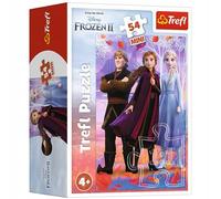 Frozen 2 Disney Anna Elsa and Kristoff Mini 54 Piece Jigsaw Puzzle