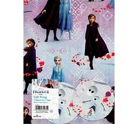 Frozen 2 DISNEY Gift WRAP Sheets 2 Sheets 2 Tags 25530807 Hallmark