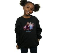 Frozen 2 Elsa And Anna Nature Is Beautiful Sweatshirt Disney Black 7-8 Years