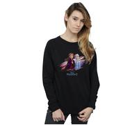Frozen 2 Elsa And Anna Nature Is Beautiful Sweatshirt Disney Black L