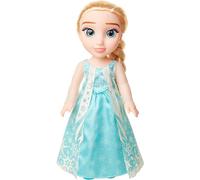 Jakks Pacific Doll Disney Frozen Elsa – 38 cm (14 in), Icy Blue Outfit & Long Braided Hair
