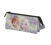 Frozen 2 Emotion-Triple Pencil Case, Beige, 23 x 11 cm