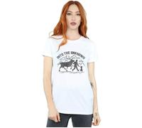 Frozen 2 Into The Unknown Cotton Boyfriend T-Shirt Disney White XL