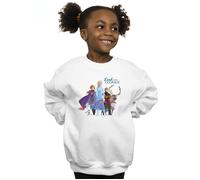 Frozen 2 Lead With Courage Sweatshirt Disney White 3-4 Years