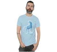 Frozen 2 Nokk The Water Spirit T-Shirt Disney Blue S