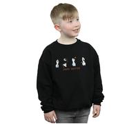 Frozen 2 Olaf Shape-Shifter Sweatshirt Disney Black 12-13 Years