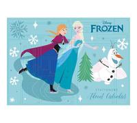 FROZEN ADVENT CALENDAR STATIONERY SET 2026 Advent Calendar Stationery Set, Official Licensed 24-Day Christmas Countdown with Daily Surprise Gifts, Fun Collectible Holiday Stationery for Kids