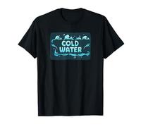 Frozen Adventures with Cold Water Design for Man and Woman T-Shirt