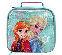Frozen Anna and Elsa Sequin Lunch Bag