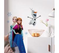 Frozen Anna and Elsa Wall Sticker - Size 50 x 70 cm - Disney Wall Sticker for Children's Bedroom - Frozen