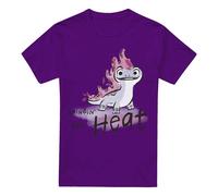 Frozen Bruni The Fire Spirit Is Bringin' The Heat T-Shirt Purple | Size: XL frozen Purple XL