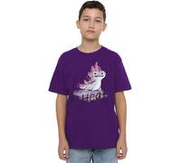 Frozen Bruni The Fire Spirit is Bringin' The Heat Unisex Kids T Shirt, Purple, 7-8 Years