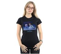 Frozen Build A Snowman Cotton T-Shirt Disney Black XXL
