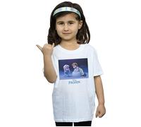 Frozen Build A Snowman Cotton T-Shirt Disney White 7-8 Years