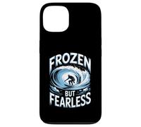 Frozen But Fearless Winter Surfer Case for iPhone 13