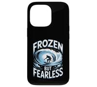 Frozen But Fearless Winter Surfer Case for iPhone 13 Pro