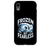 Frozen But Fearless Winter Surfer Case for iPhone XR