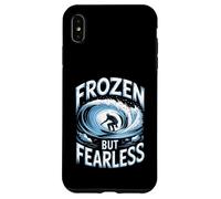 Frozen But Fearless Winter Surfer Case for iPhone XS Max