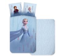 Frozen Children's Bedding Set - 100 x 135 cm + 40 x 60 cm - 100% Cotton - Elsa & Anna - Duvet Cover and Pillowcase - True to Myself Design