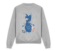 Frozen Chill Out Olaf Silhouette Sweatshirt Light Grey | Size: XL frozen Light Grey XL