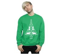 Frozen Christmas Tree Sweatshirt Disney Green L