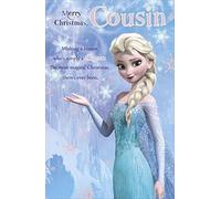Frozen cousin merry christmas card
